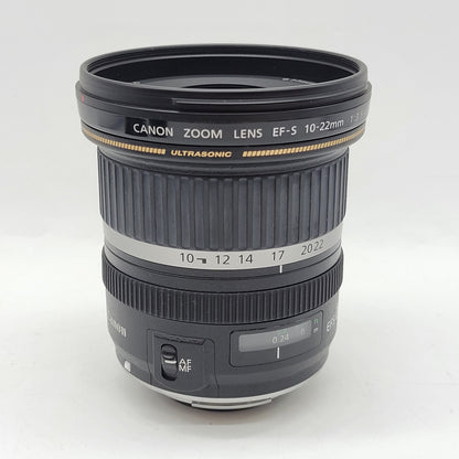 Canon EF-S Ultrasonic 10-22mm f/3.5-4.5 USM Auto & Manual Lens
