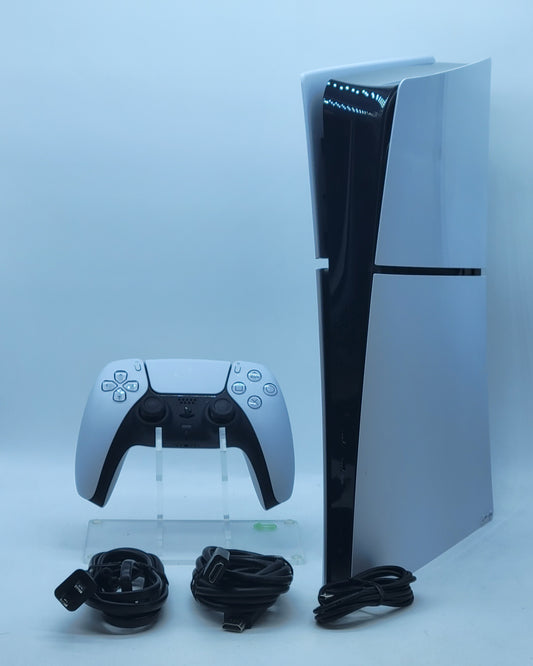 Sony PlayStation 5 Slim Digital Edition PS5 1TB White Console Gaming System