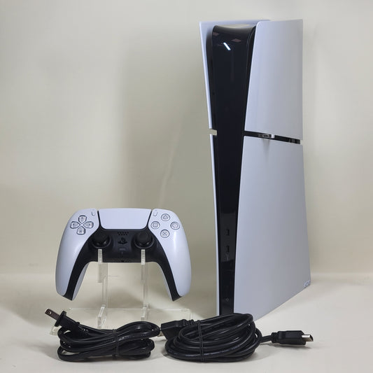 Sony PlayStation 5 Slim Digital Edition PS5 1TB White Console Gaming System
