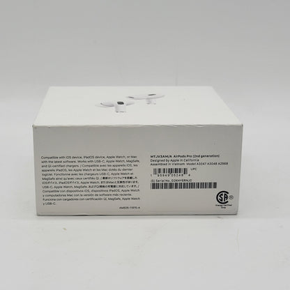 New Apple AirPods Pro 2nd Gen with MagSafe Charging Case A3048 A3047 A2968