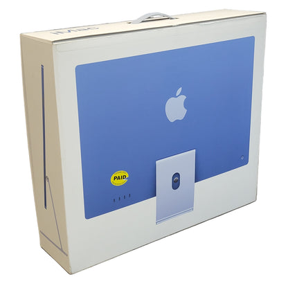 2024 Apple iMac 24" M4 4.5GHz 16GB RAM 256GB SSD Blue MWV13LL/A