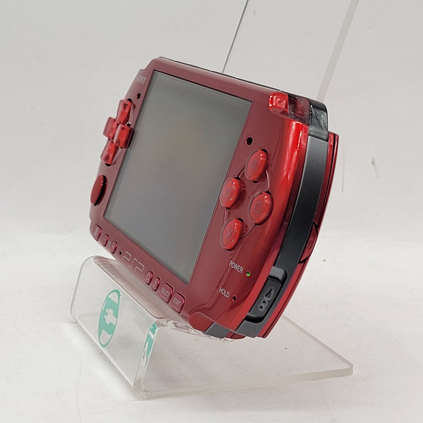 Sony PlayStation Portable PSP PSP-3000 Handheld Console Gaming System Red