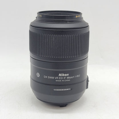 Nikon AF MICRO NIKKOR 85mm f/3.5G DX VR ED Auto & Manual Lens AF-S