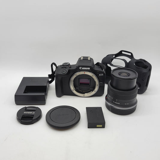 Canon EOS R100 24.1MP Mirrorless Camera With Lens