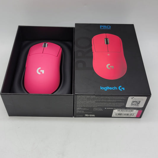 Logitech G PRO X  Superlight Wireless Gaming Mouse MR0106 Pink