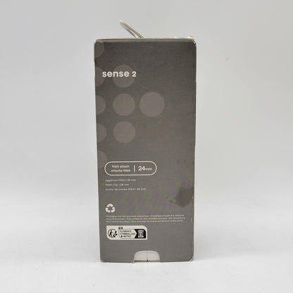 New Fitbit Sense 2 24mm Health & Fitness Smart Watch FB521BKGB