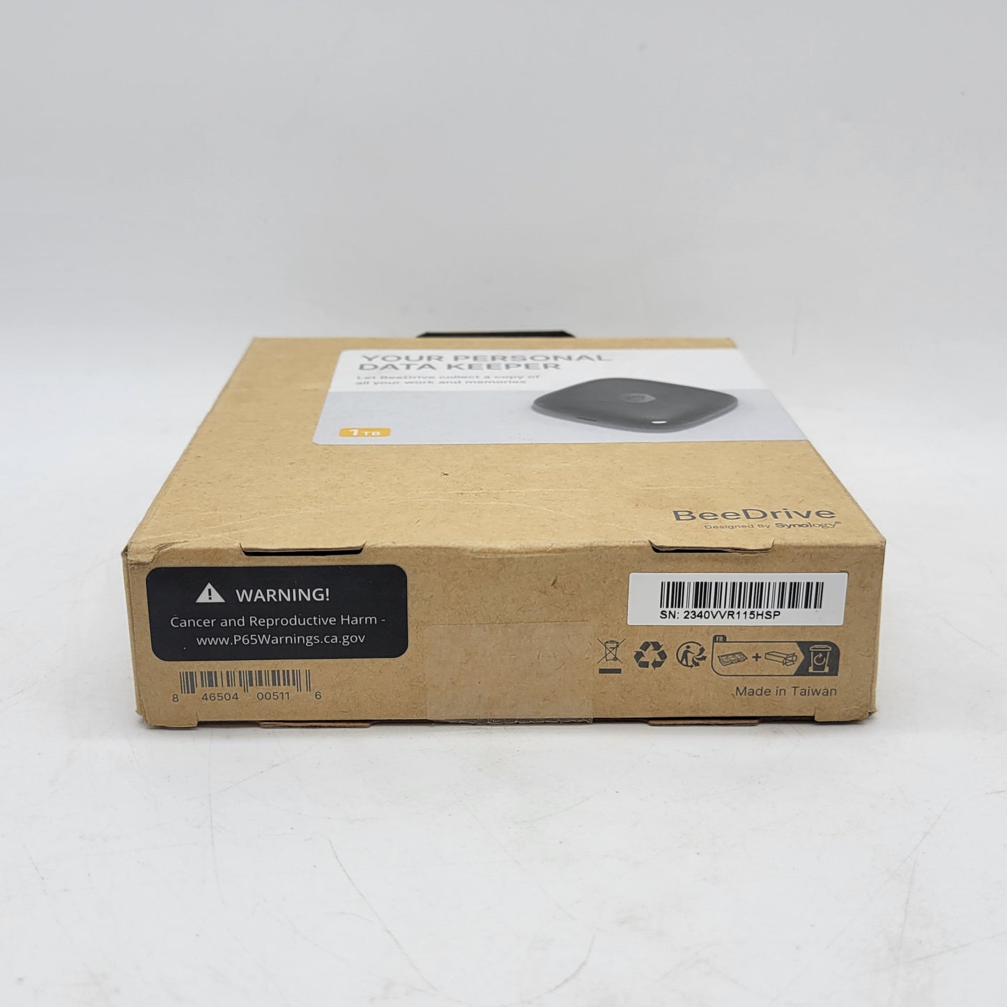 New Synology External BeeDrive 1TB USB 3.2 Gen 2 SSD BDS70-1T