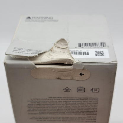 New Google Nest Cam 3rd Gen Indoor Camera Black/White G1NRR