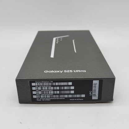 New Factory Unlocked Samsung Galaxy S25 Ultra 12GB RAM 1TB SM-S938U1 Whitesilver