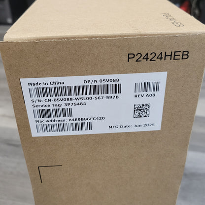 New Dell 24" P2424HEB FHD IPS 75Hz Video Conferencing Monitor