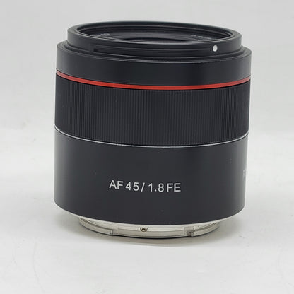 Rokinon AF 45mm f/1.8 FE For Sony E-Mount Lens