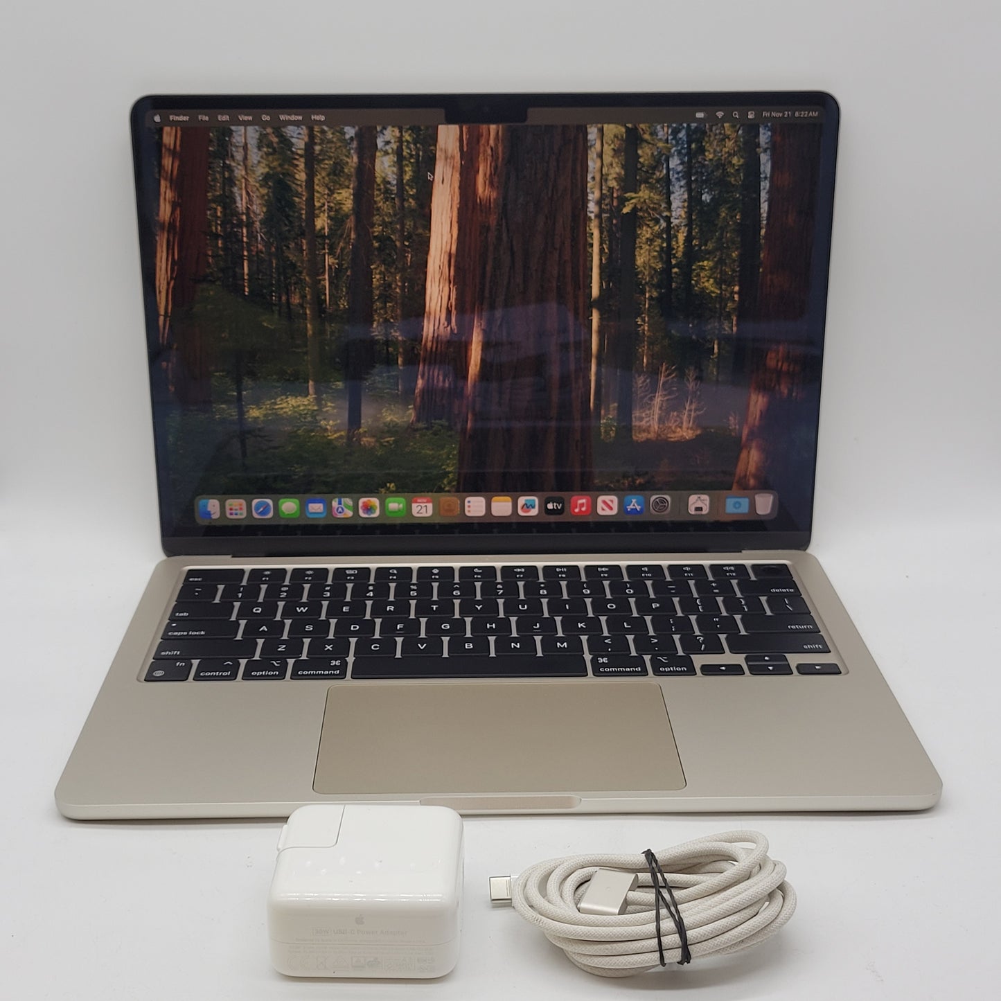 2022 Apple MacBook Air 13.6" M2 8C GPU 3.5GHz 8GB RAM 256GB SSD A2681