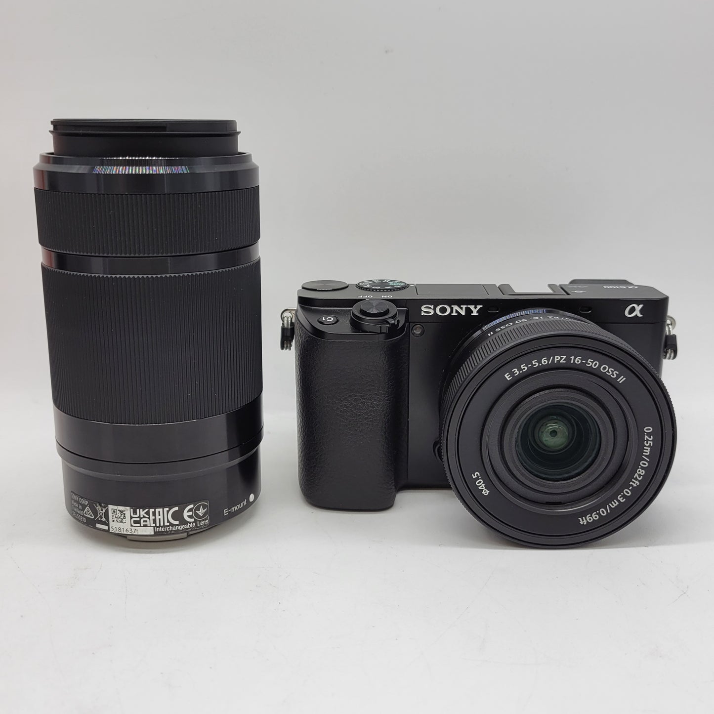Sony Alpha A6100 24.2MP Compact Digital Camera 5510 Shutter Count Kit