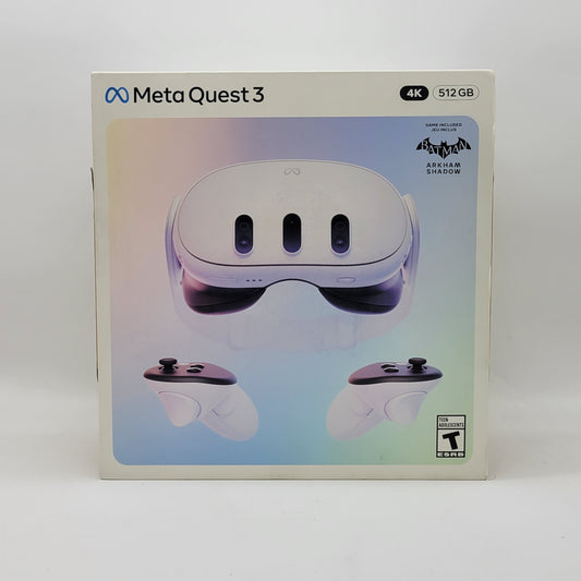 New Meta Quest 3 512GB Standalone All-in-One VR Headset S3A