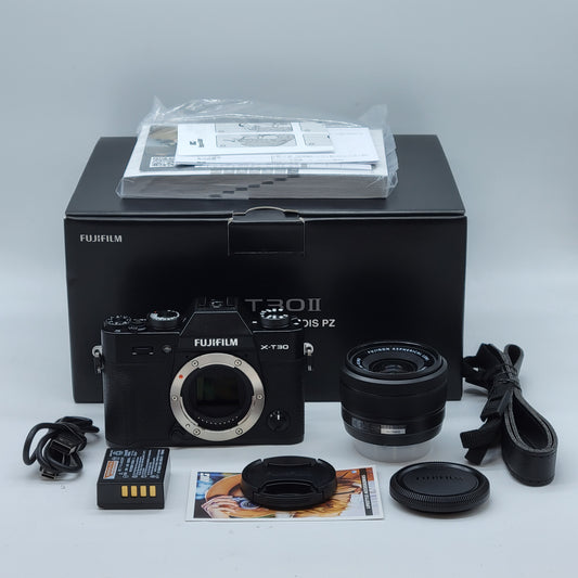 Fujifilm X-T30 II FF210005 26.1MP Digital Camera 530 Shutter Count With Lens