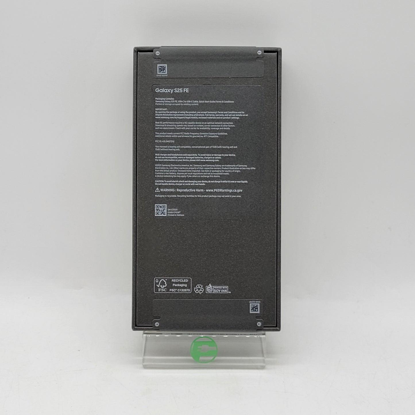 New Factory Unlocked Samsung Galaxy S25 FE 8GB RAM 256GB SM-S731U1 Jetblack