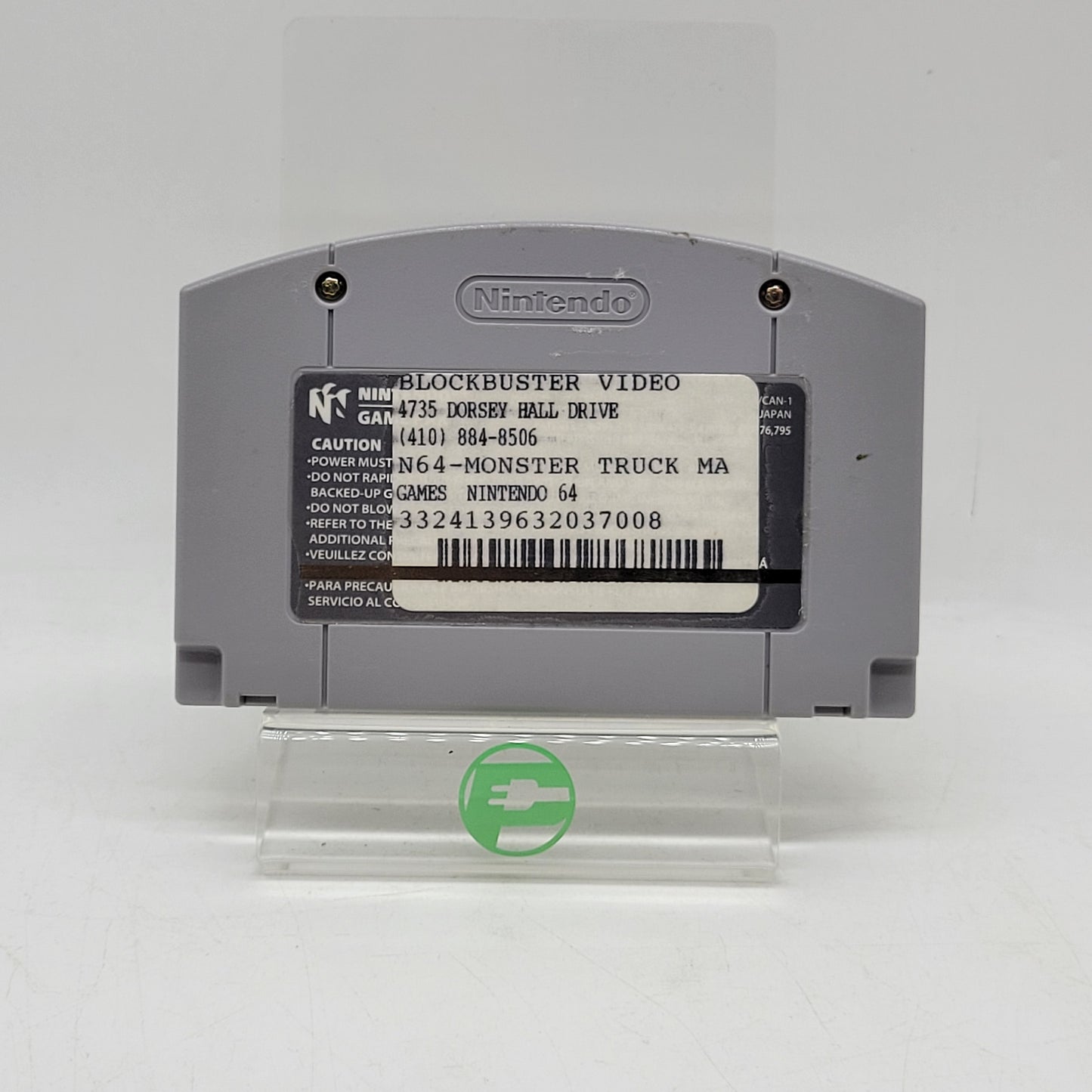 Monster Truck Madness (Nintendo 64 N64, 1999) Cartridge Only