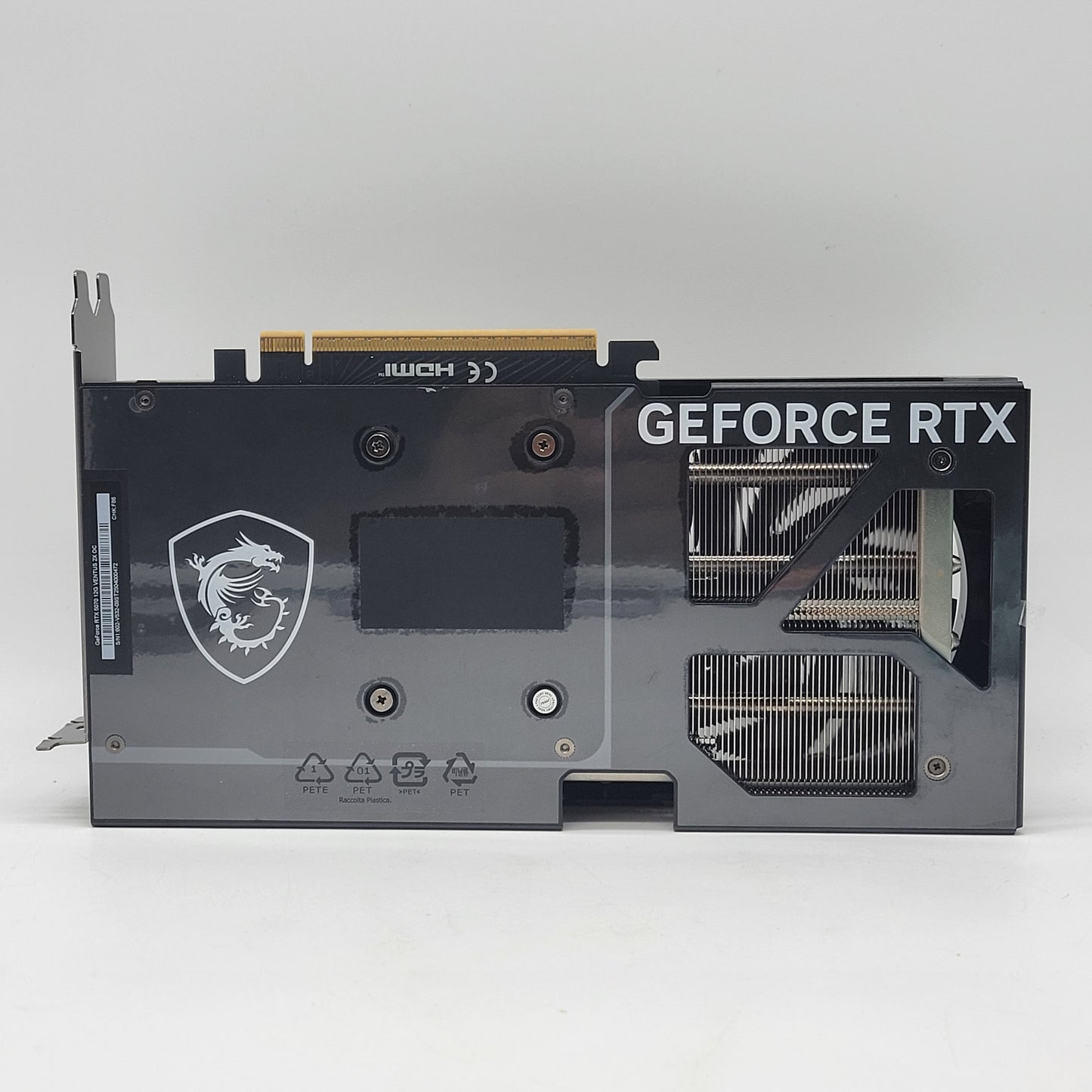 MSI Geforce RTX 5070 12GB GDDR7 Graphics Card 912-V532-089 Vintus 2X OC