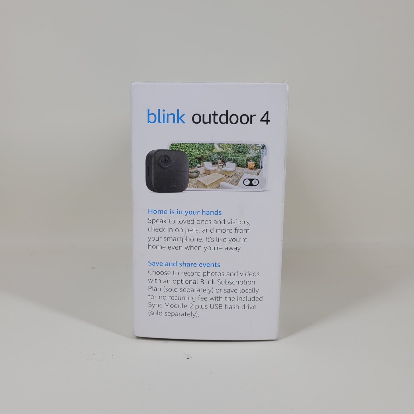 New Blink Outdoor 4 Smart Security Camera Black 5 Camera System