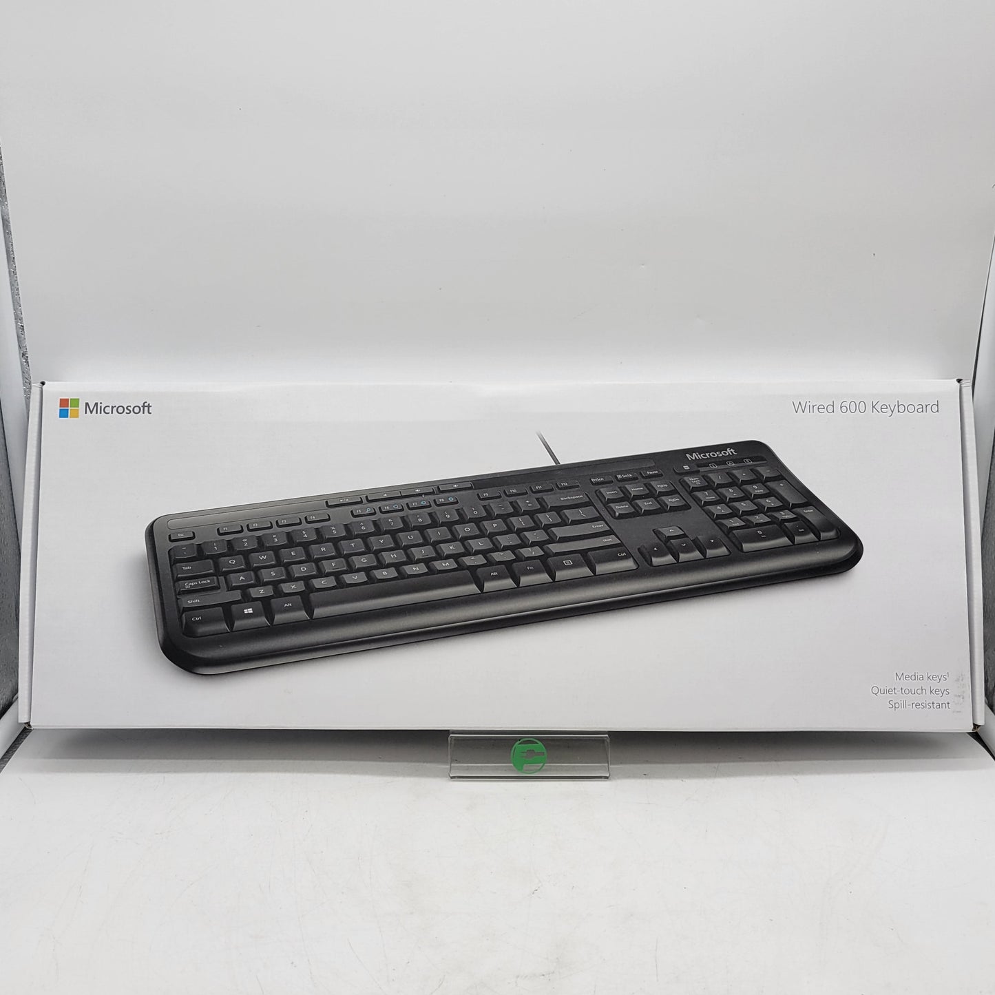 New Microsoft Wired 600 Keyboard 1576 Wired Keyboard Black