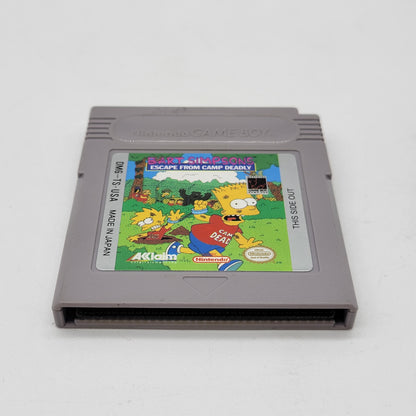 Bart Simpson's Escape from Camp Deadly (Nintendo GameBoy, 1991)