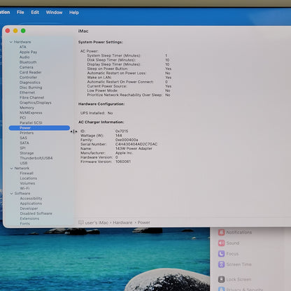 2023 Apple iMac 24" M3 10 Core 4.0GHz 24GB RAM 1TB SSD Silver A2873