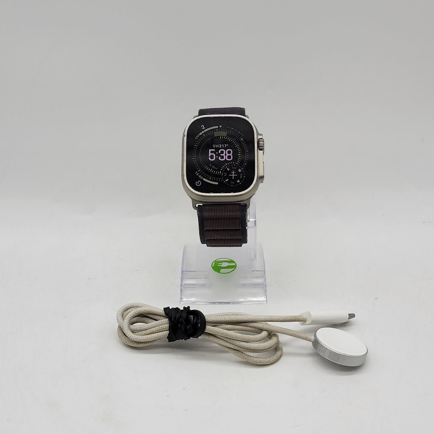 Unlocked Apple Watch Ultra 2 49MM Natural Titanium Alpine Loop Rubs MRF23LW/A
