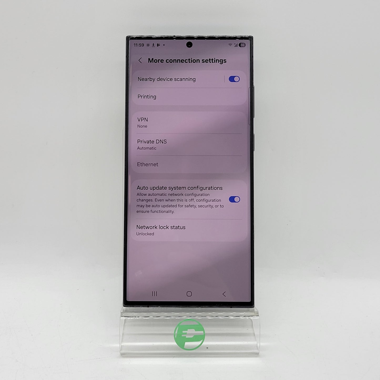 Unlocked Samsung Galaxy S23 Ultra 8GB RAM 256GB SM-S918U Black