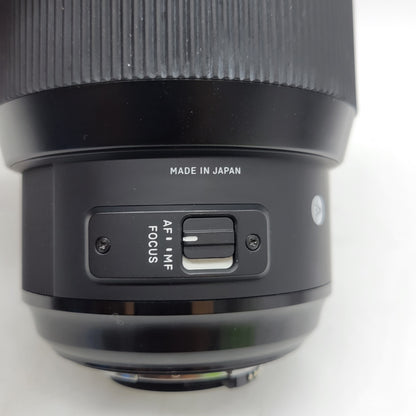 Sigma Art Lens 85mm f/1.4 DG HSM For Nikon F Mount