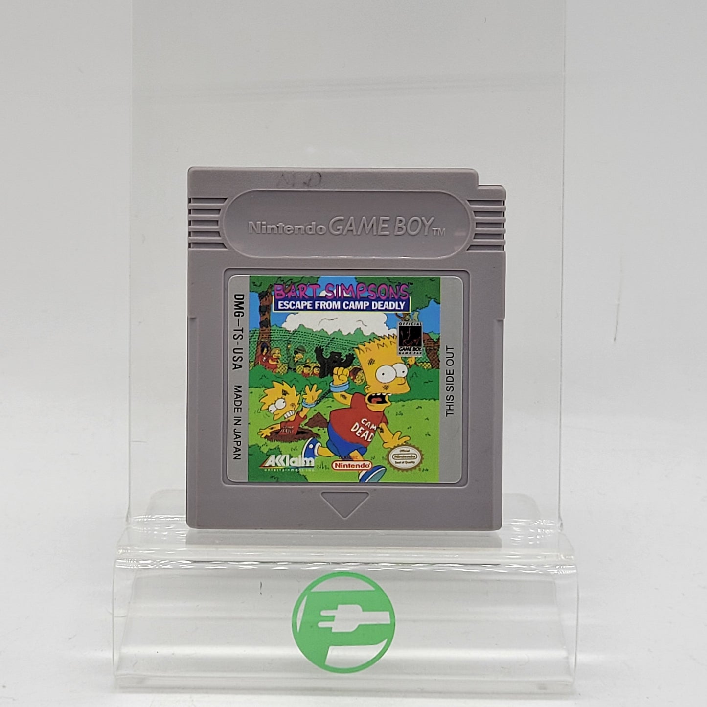 Bart Simpson's Escape from Camp Deadly (Nintendo GameBoy, 1991)