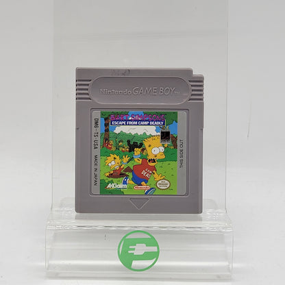 Bart Simpson's Escape from Camp Deadly (Nintendo GameBoy, 1991)