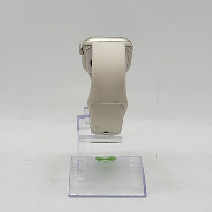GPS Only Apple Watch SE 2nd Gen 40MM Starlight Aluminum Sport Band MXEF3LL/A