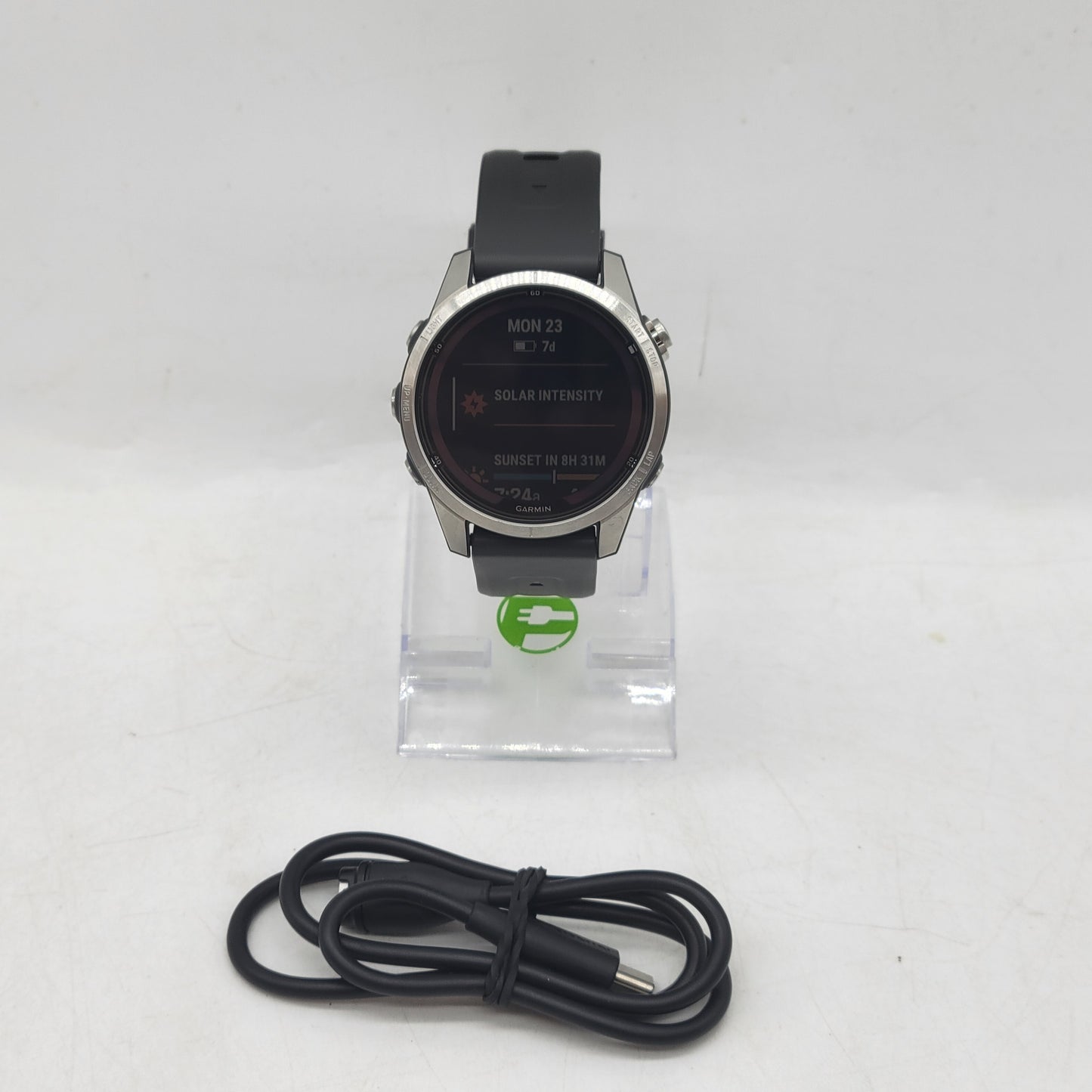 Garmin Fenix 7S Pro Solar 42mm Multisport GPS Smartwatch 316L