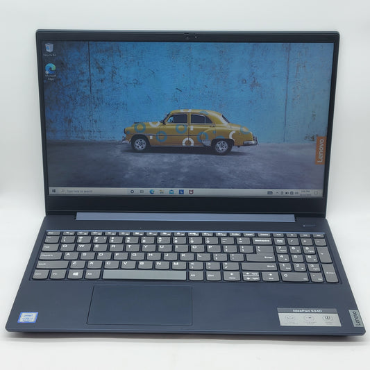 Lenovo IdeaPad S340 15.6" i3-8145U 2.3GHz 8GB RAM 128GB SSD