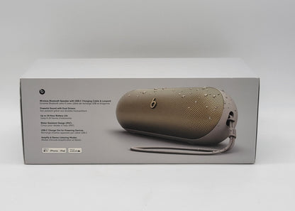 New Beats Pill Bluetooth Speaker Gold MW463LL/A