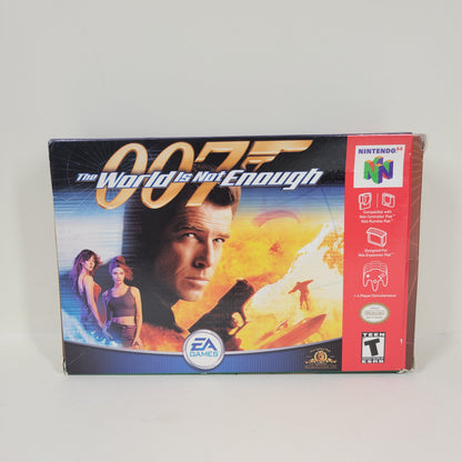 007 World Is Not Enough  (Nintendo 64 N64,  2000)