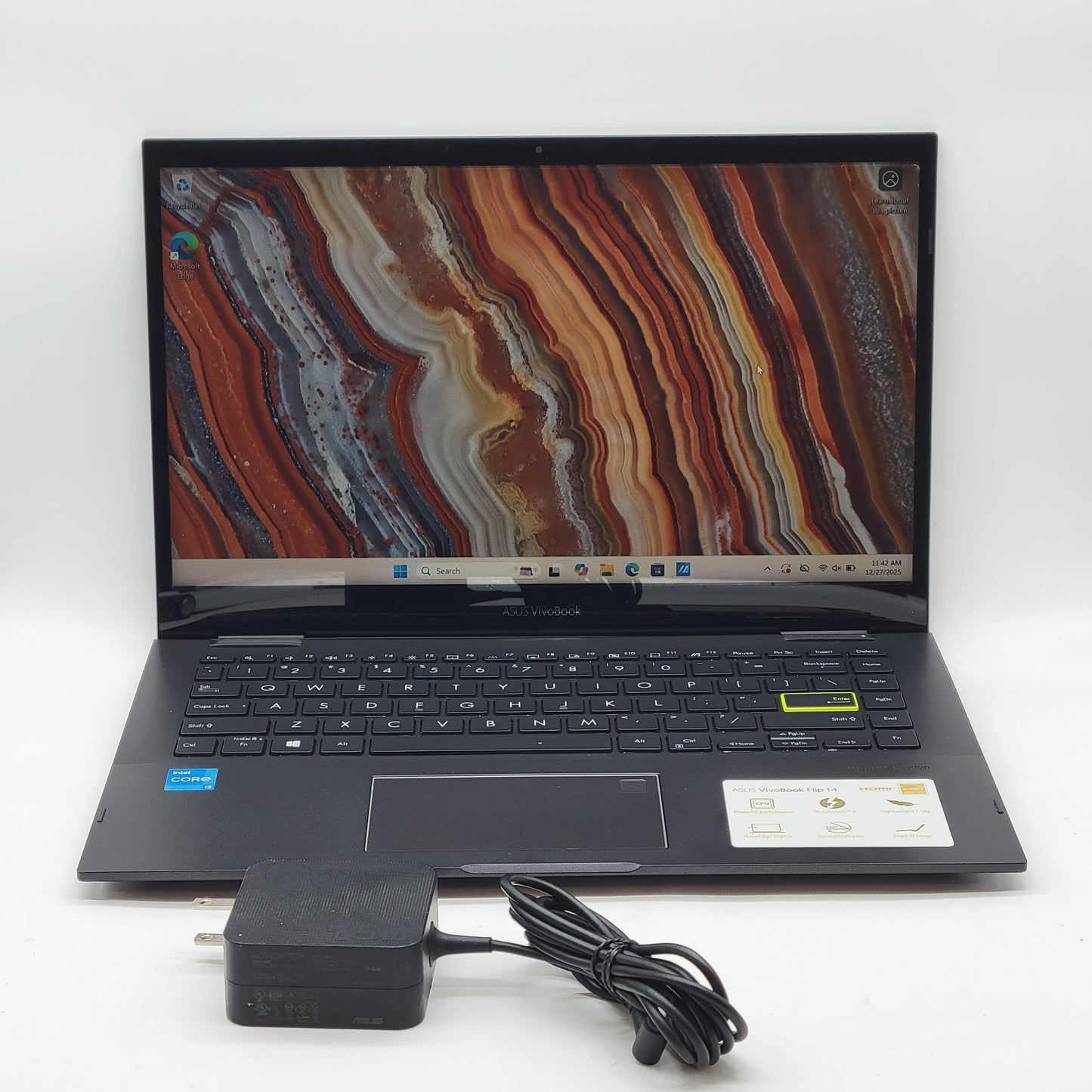 Asus vivobook Flip 14 12M 14" i3-1115G4 3.0GHz 4GB RAM 128GB SSD