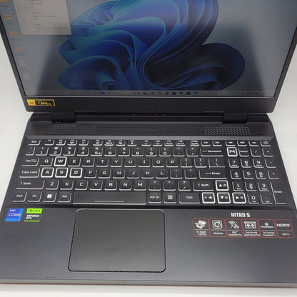 Acer Nitro 5 N22C1 15" i7-12650H 2.7GHz 16GB RAM 512GB SSD GeForce RTX 4050