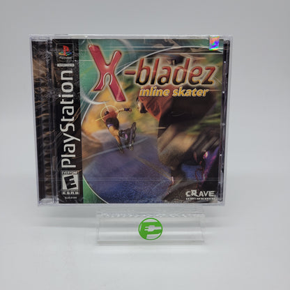 New X-Bladez Inline Skater  (Sony PlayStation 1 PS1,  2002)  Sealed