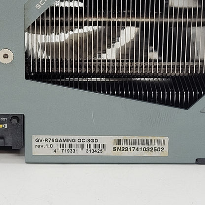 Gigabyte Radeon RX 7600 8GB GDDR6 Graphics Card GV-R76GAMING OC-8GD