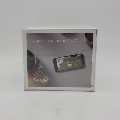 New Google Nest Cam Indoor Outdoor Camera Black/White G3AL9