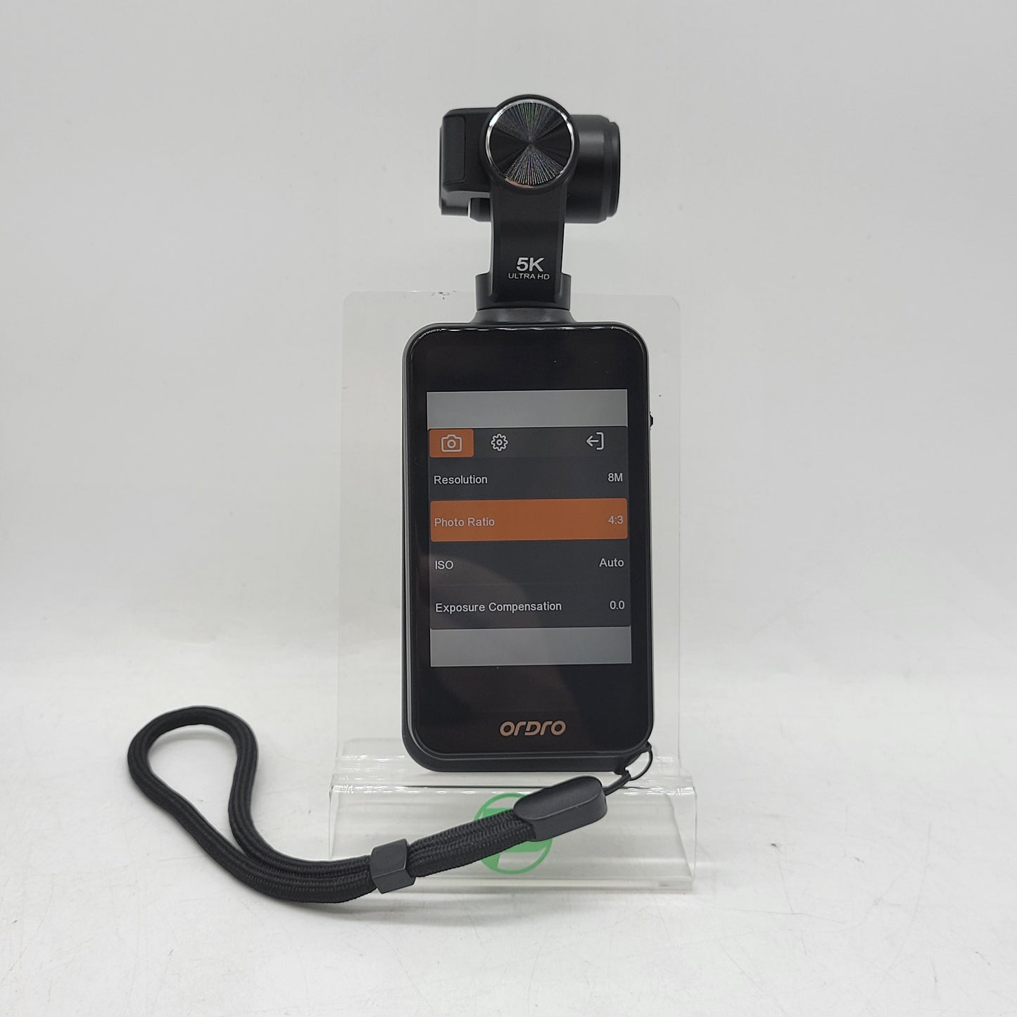 Ordro UHD-M5 48MP 5K 3-Axis Stabilization Handheld Camera for Photography