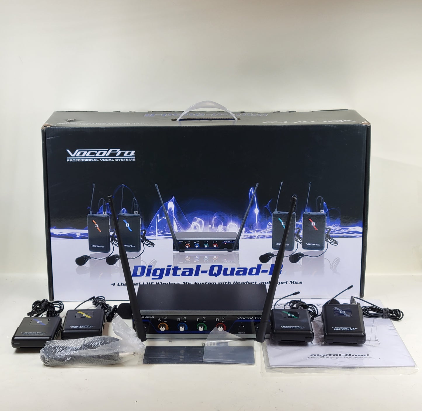 Voco Pro Digital Quad-B2 Four Channel Wireless