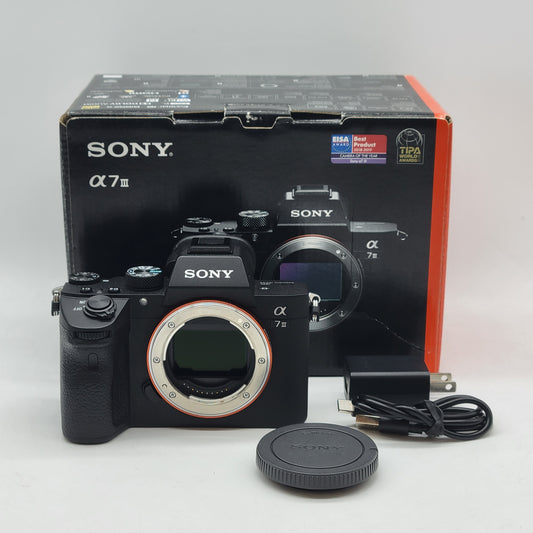 Sony Alpha A7 III 24.2MP Full-Frame Mirrorless Digital Camera 5342 Shutter Count