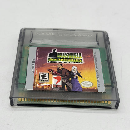 Roswell Conspiracies Aliens Myths Legends (Nintendo GameBoy Color, 2001)