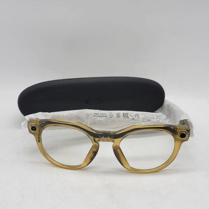 Oakley Meta HSTN Light Curry Transitions OW8002-0851 AI Smart Glasses