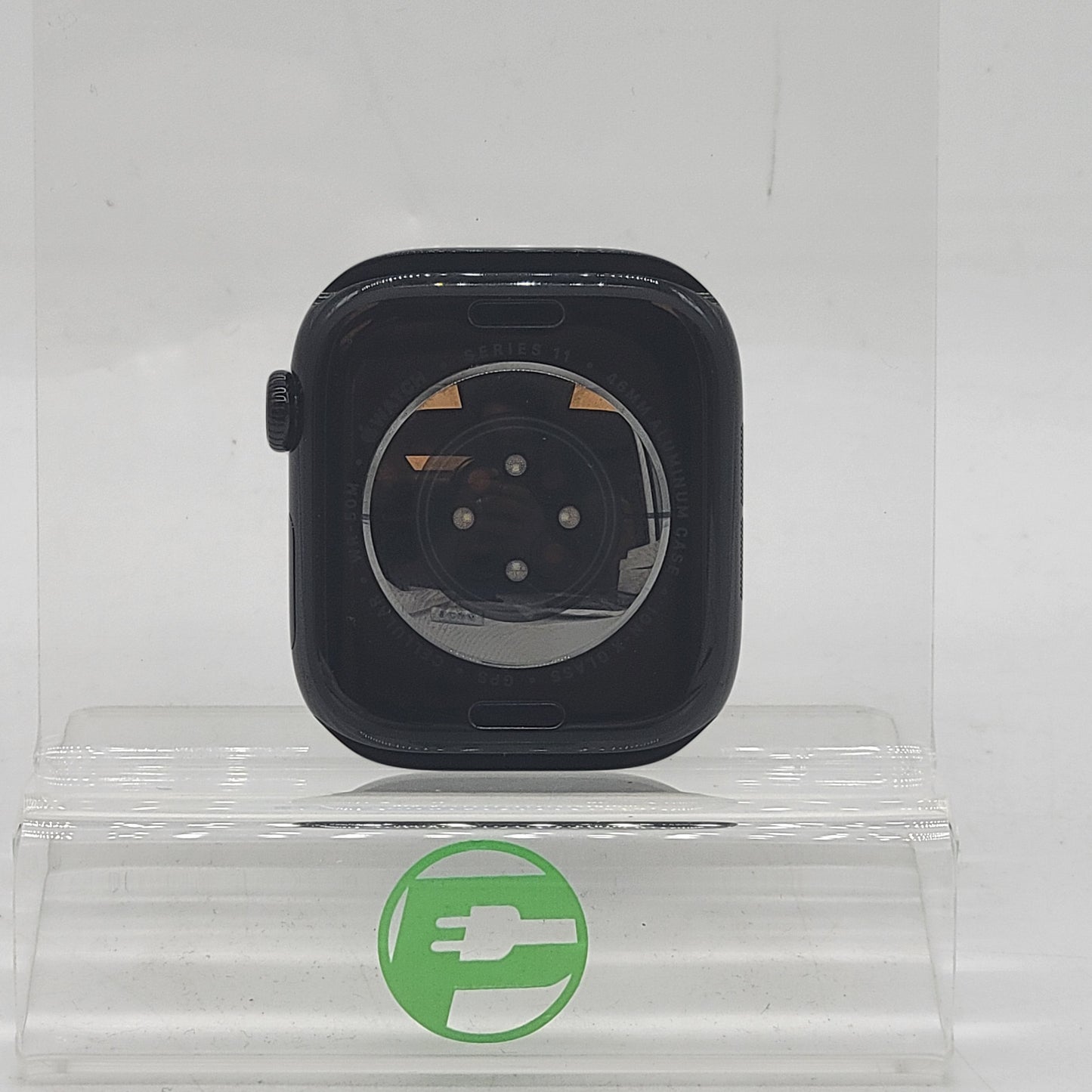 Unlocked Apple Watch Series 11 46MM Jet Black Aluminum Sport Band MFC24LW/A