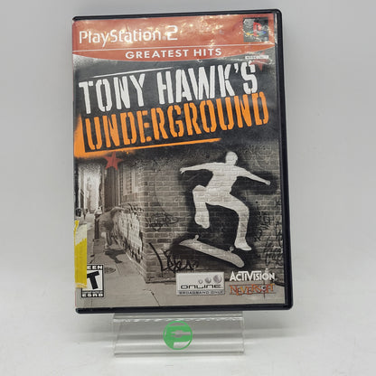 Tony Hawk Underground (Sony PlayStation 2 PS2, 2003)