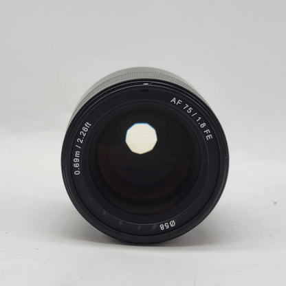 Rokinon Samyang Optics 75mm f/1.8 FE For Sony E-Mount Lens