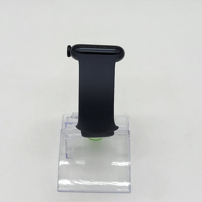 Unlocked Apple Watch SE 2nd Gen 40MM Midnight Aluminum Blue Sport Band MXFR3LL/A